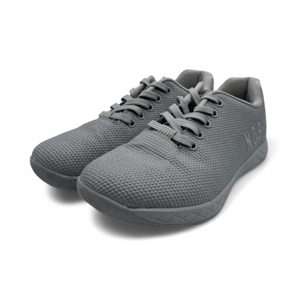 Nobull Superfabric Trainer Plus Arctic Gray Workout Shoes Sneakers Sz 7 W - Picture 4 of 8